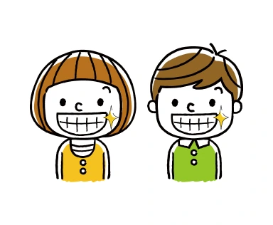 ②1期矯正期(7〜12歳)顎歯が並ぶスペースを確保